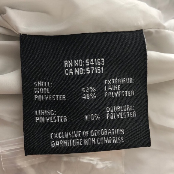 Marc New York Boucle Grey Wool Blend Jacket Coat - Picture 8 of 11